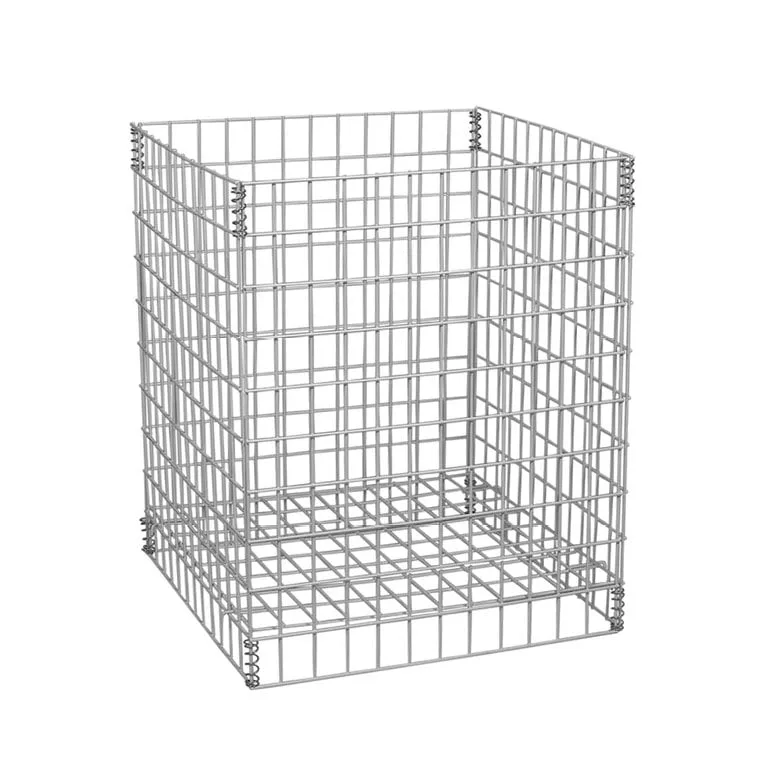 The 600x600mm White Folding Dump Bin, with its open top and grid-like sides, serves as a versatile storage basket. It stands empty against a pristine white background, ready to organize items with effortless style.