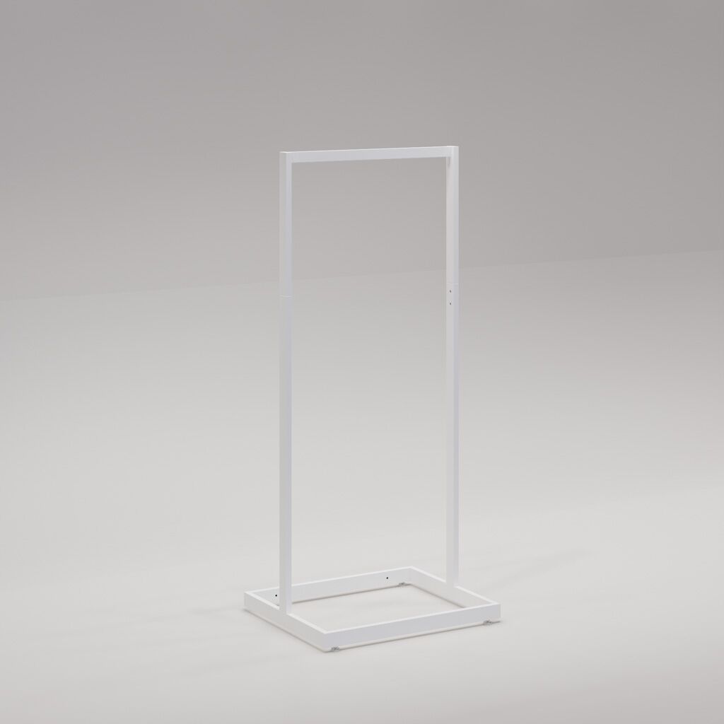 Retail Clothing Rack - UniSlot™ Linear Rack - 1390mm H - Image 2