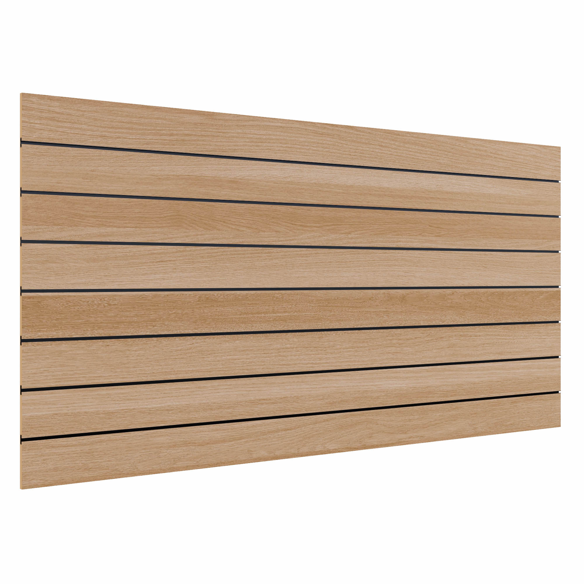 Slatwall Timber Panel - 150mm Centres - 2400mm W x 1200mm H